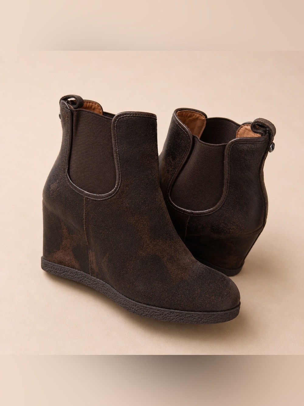 Donald J Pliner Dillon Ankle Wedge Boots Women's 6.5